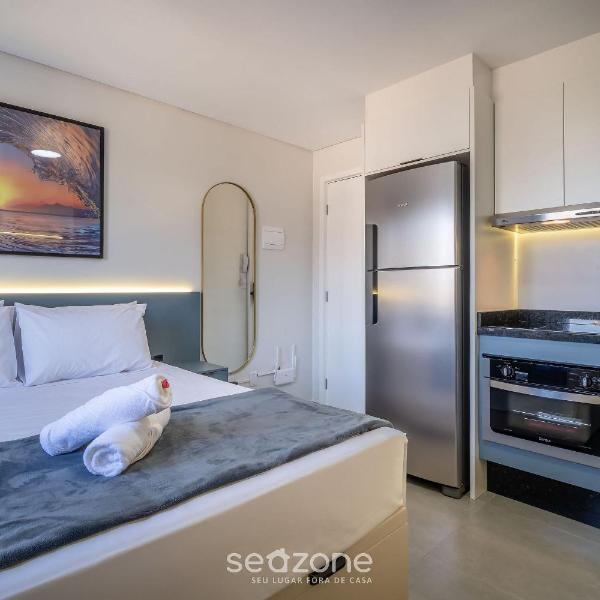 Espaço moderno c/ varanda a 10 m da Praia AAR030 - Foto 4