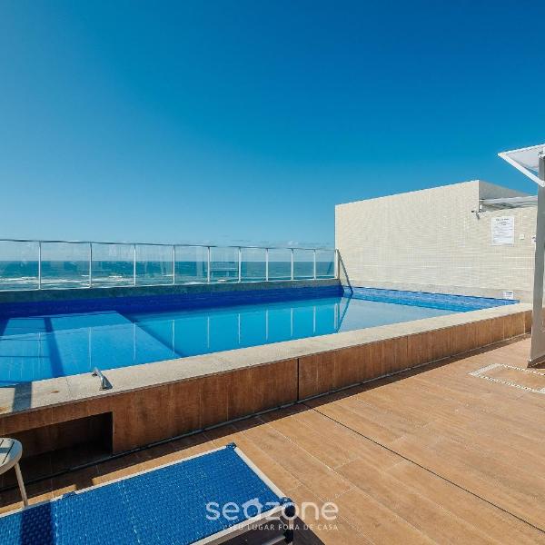 Apto Vista Mar Lateral a 70m da Praia SMA0407 - Foto 4