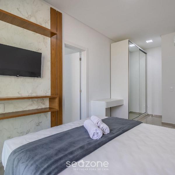 Apt c/ 2 suítes e churrasq. 650m da praia RGO0301 - Foto 5