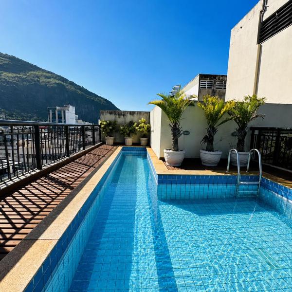 Copacabana - 5 Min da Praia - Flat com Piscina - Vaga Grátis com Manobrista - Metrô 2 Min - Foto 4