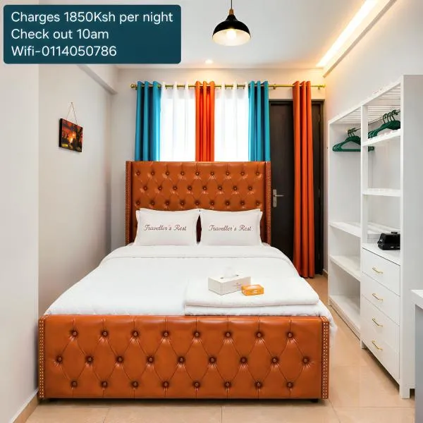 Traveler's Rest, 2Mins 2 Ashaki Garden&Spurmall-zero114-05078six, hotel em Ruiru