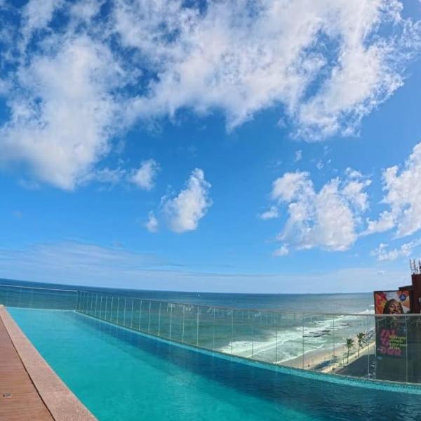 Barra - 100m da Praia - Piscina - Orla de Salvador - Foto 4