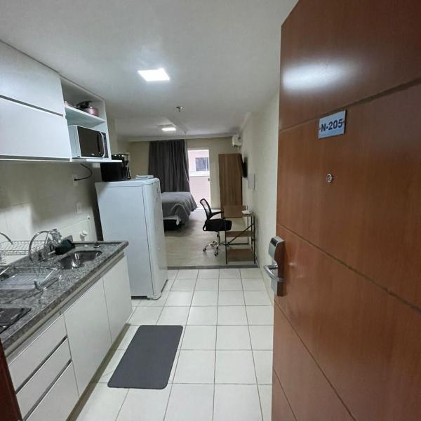 Flat Mobiliado Beira Lago N205 - Foto 3