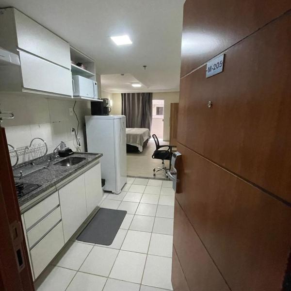 Flat Mobiliado Beira Lago M205 - Foto 4