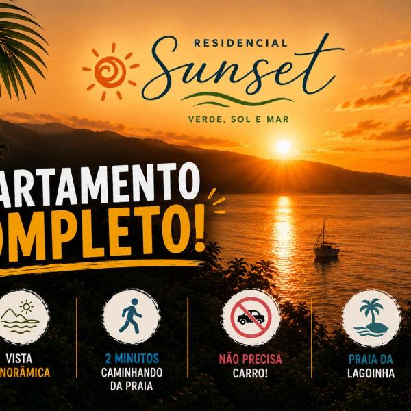 Residencial Sunset - Praia da lagoinha com vista para o mar