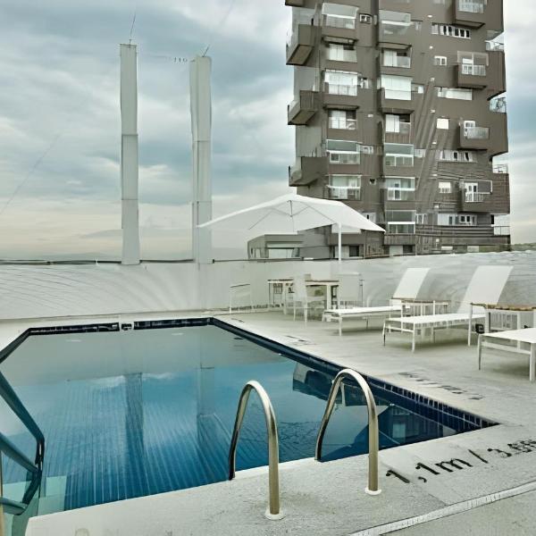 Suíte aconchegante vista Frente ao Mar em Santos - Foto 3