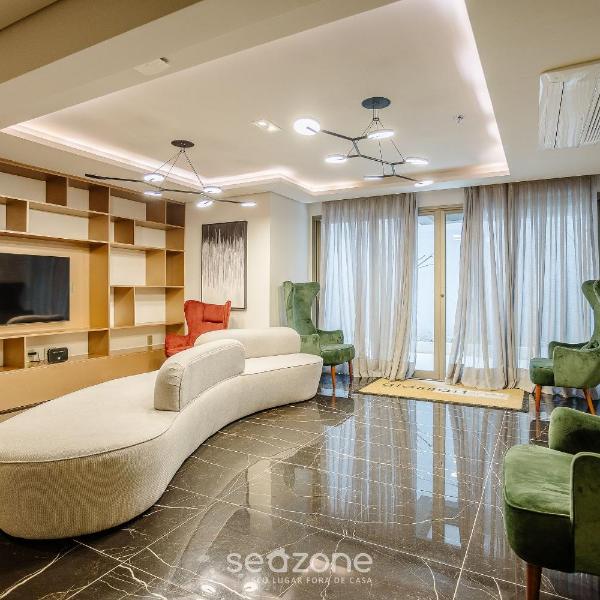 Studio c/ Varanda e Vista Cid. em Cond. GLA0101 - Foto 5