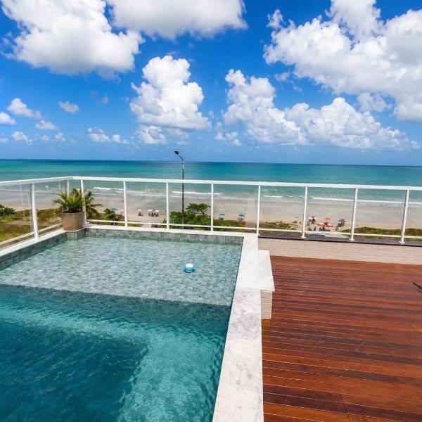 Flat 102 Beira-mar na praia do Bessa