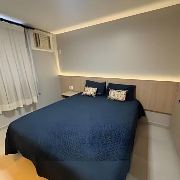 Gran Lençóis Flat Residence |Quarto, sala, varanda