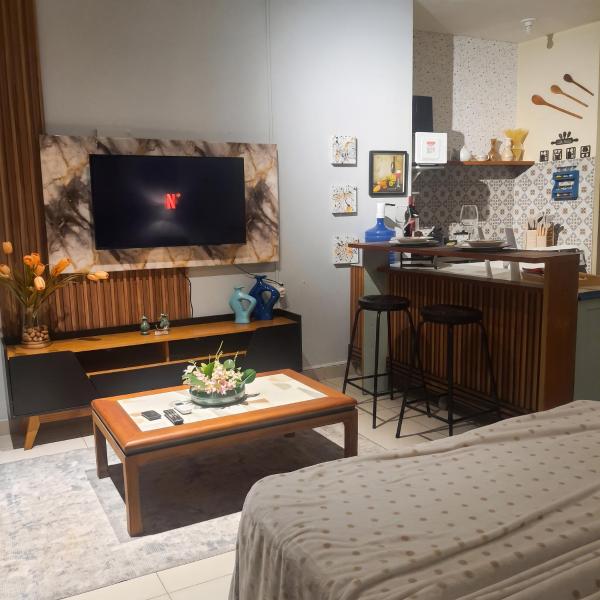 Studio Loft com Ar cond Decorado aconchegante com Netflix - Wime 1