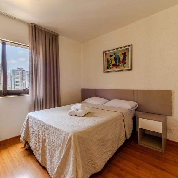 Aparthotel with valet parking space 390 m from Moema subway