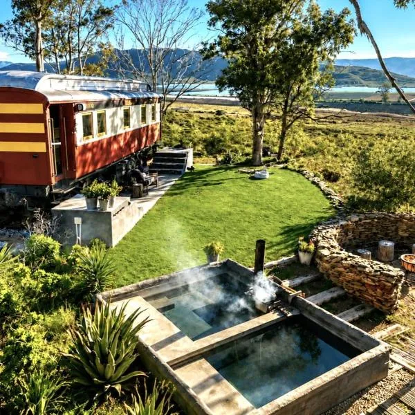 The Red Caboose Train Carriage, hotell i McGregor