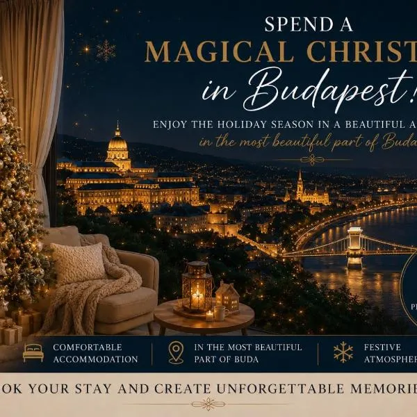 White Rose Hill Luxury Apartment Budapest, hotel en Budapest