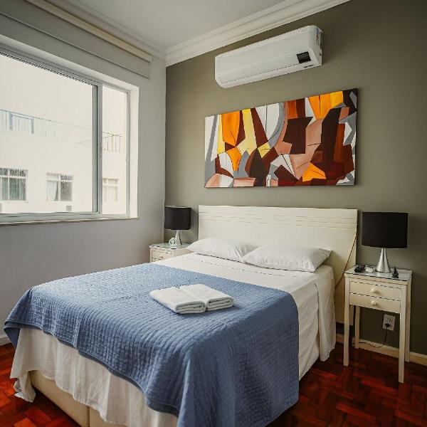 Excelente sala e quarto para até 3 pessoas