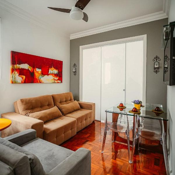 Excelente sala e quarto para até 3 pessoas - Foto 4