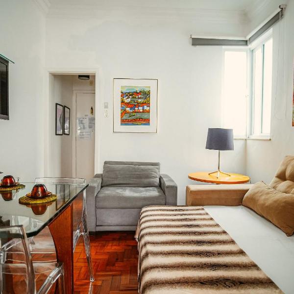 Excelente sala e quarto para até 3 pessoas - Foto 5