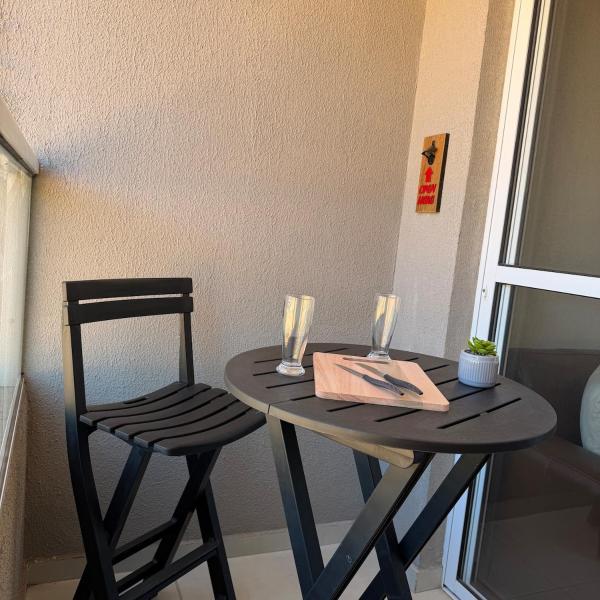 Apartamento confortável em Extrema-MG, com 2 garagens para até 5 pessoas - Foto 3