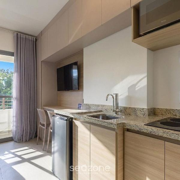 Studio c/ varanda em Cond. c/ academia GBN0506 - Foto 4