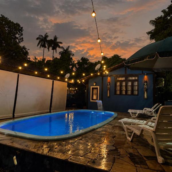Villa Larimar Piscina Aquecida e Natureza em Camburi