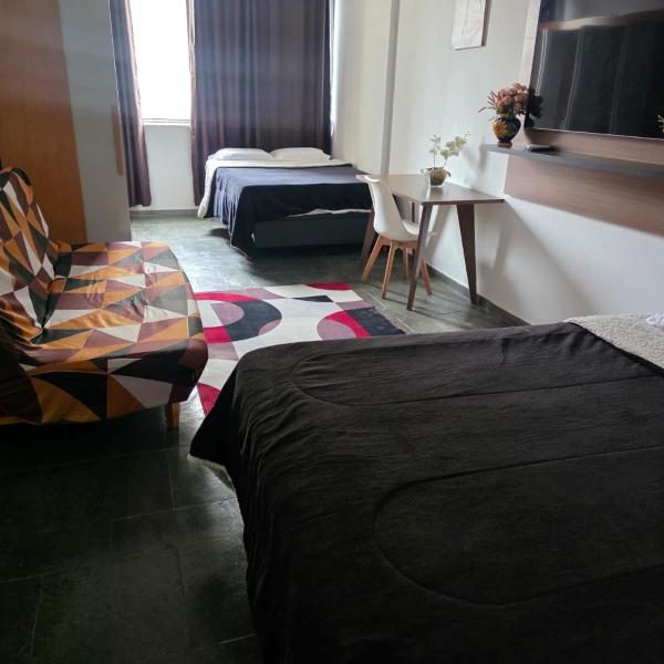 Apartamento Copacabana 220 metros da Praia, Wi-Fi 500MB, Ar e Metrô Perto