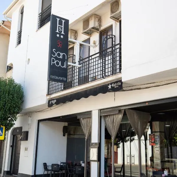 Hostal San Poul, hotel a Consuegra