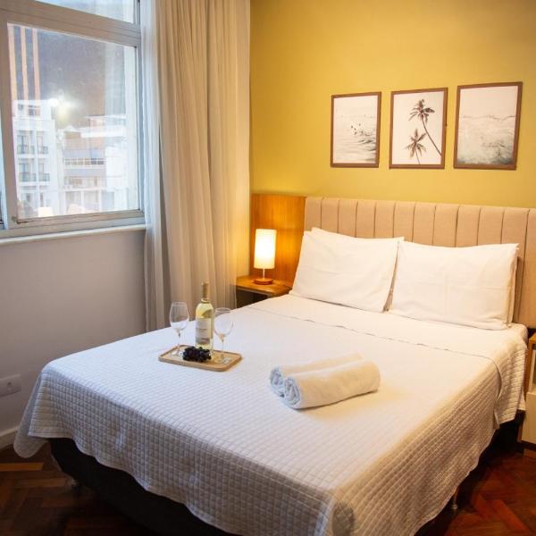 Loft em Copacabana a 7min da praia e do metrô!