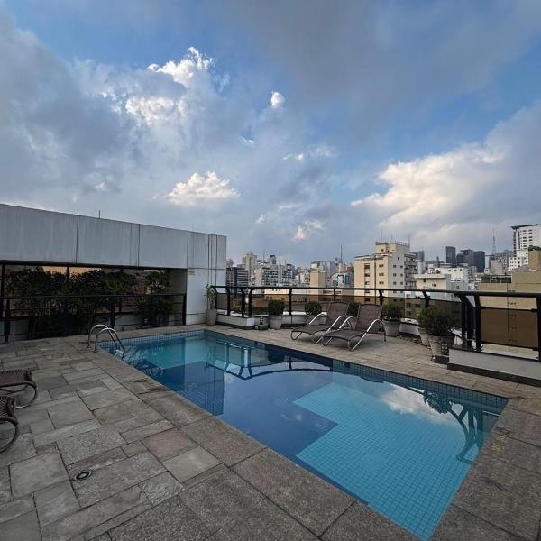 Flat Hotel No Jardins Com Garagem e Piscina 105 - Foto 4