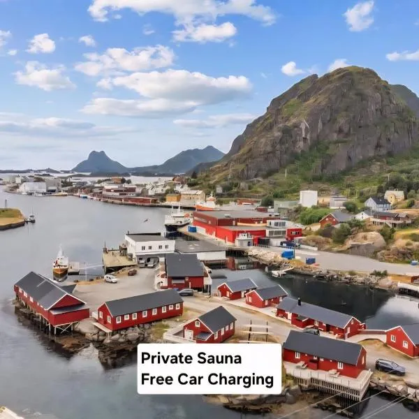 Ytterviks Rorbu Lofoten Private Sauna & Free elektric CarCharging, hotel v destinácii Stamsund