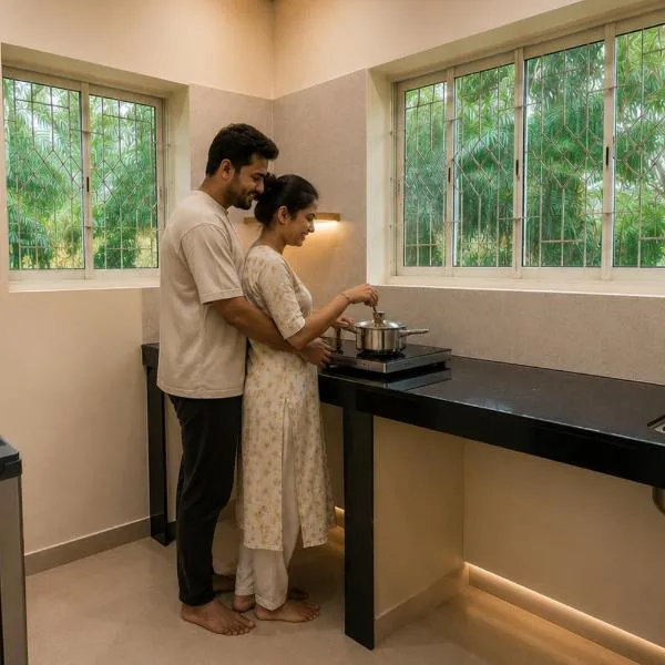Apartment E!N!A in Calangute Beach Road, hotel i Calangute