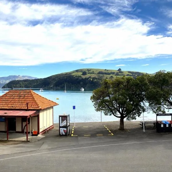 Akaroa में, होटल Akaroa Vista Apartment with car park