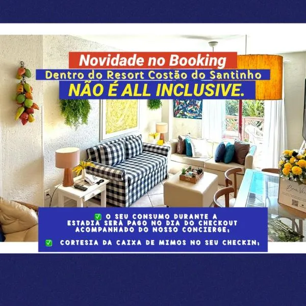 FLATS HOME Dentro do Resort Costão do Santinho até 5 hóspedes NÃO É ALL INCLUSIVE, khách sạn ở Florianópolis