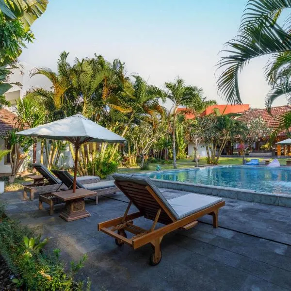 Agung Wiwin Homestay & Restaurant، فندق في Pererenan