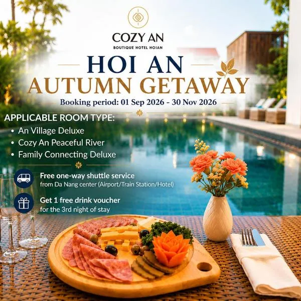 Cozy An Boutique Hotel Hoian, מלון בהוי אן