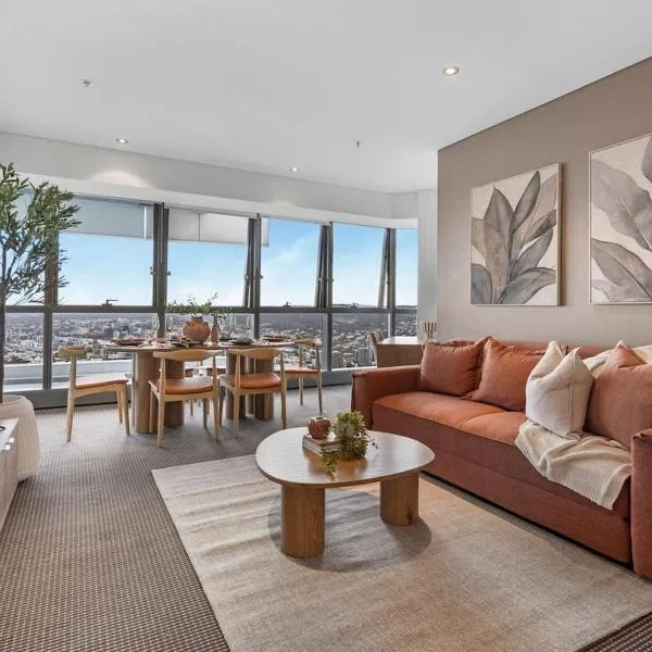 Brisbane City Luxe Free Parking Pool & Gym、ブリスベンのホテル