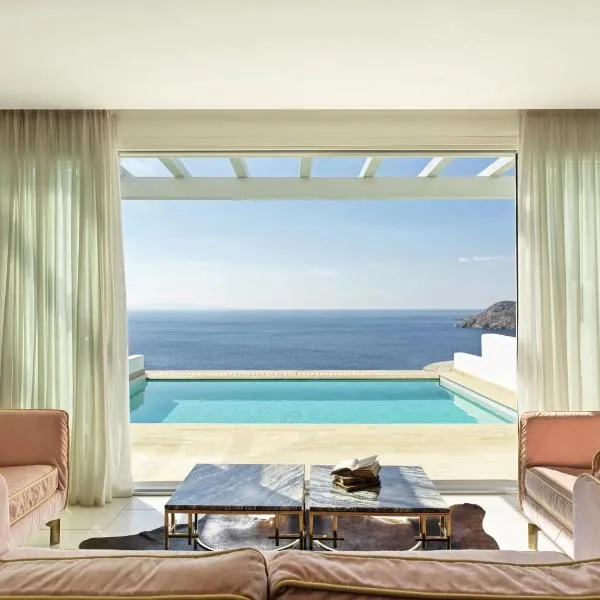 Myconian Villa Collection - Preferred Hotels & Resorts, hotel en Playa de Elia
