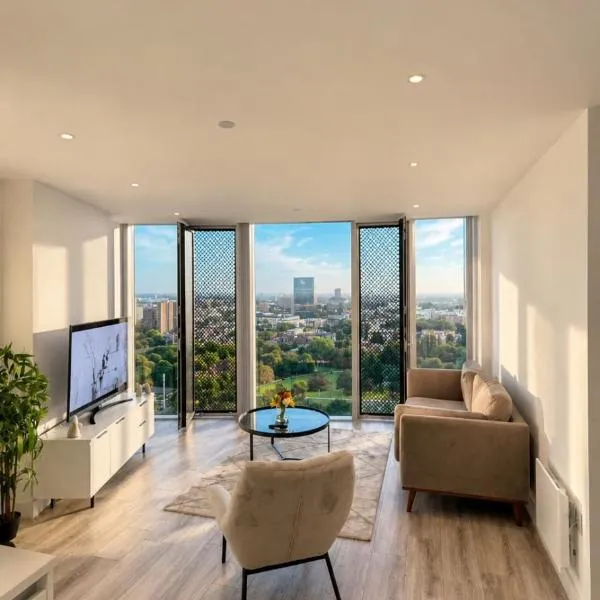 High Rise Apartment in City Centre Deansgate, Stunning Views, hotel v Manchesteru