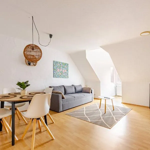 Villingen-Schwenningen में, होटल Über den Dächern der Altstadt - Zentrum - WLAN - Holzapfel Apartments
