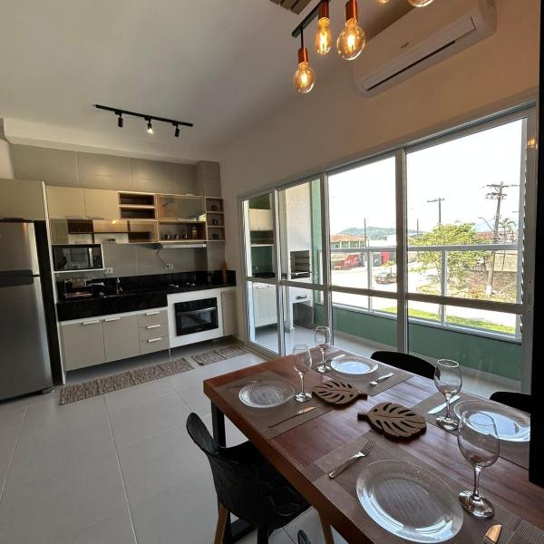Studio moderno climatizado com piscina Ubatuba - Foto 4