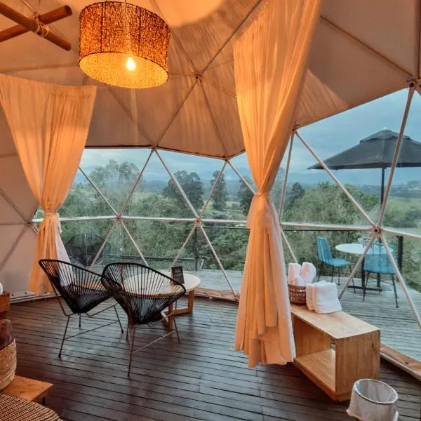 Ecohotel Monte Tierra Habitaciones y Glamping, hotel u gradu Filandia