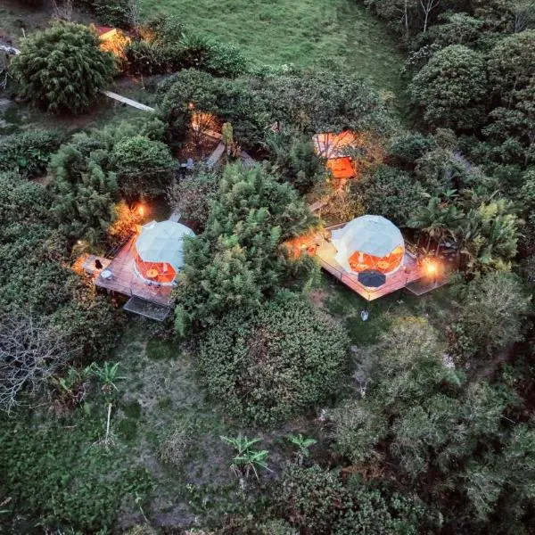 Ecohotel Monte Tierra Habitaciones y Glamping,位于菲兰迪亚的酒店