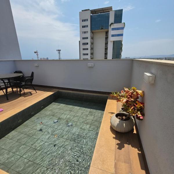 Flat na Siqueira Campos - Piscina e Academia - Foto 4