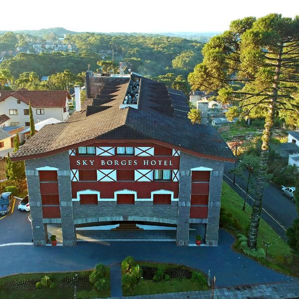 SKY BORGES HOTEL - Flats de Luxo no Centro de Gramado - RS