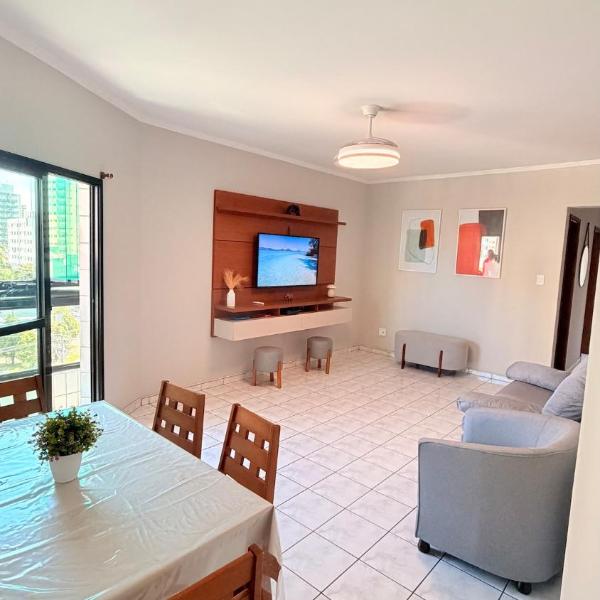 Apartamento Guilhermina a 200m da Praia - 2 Quartos - Vaga - Wi-Fi - Foto 5