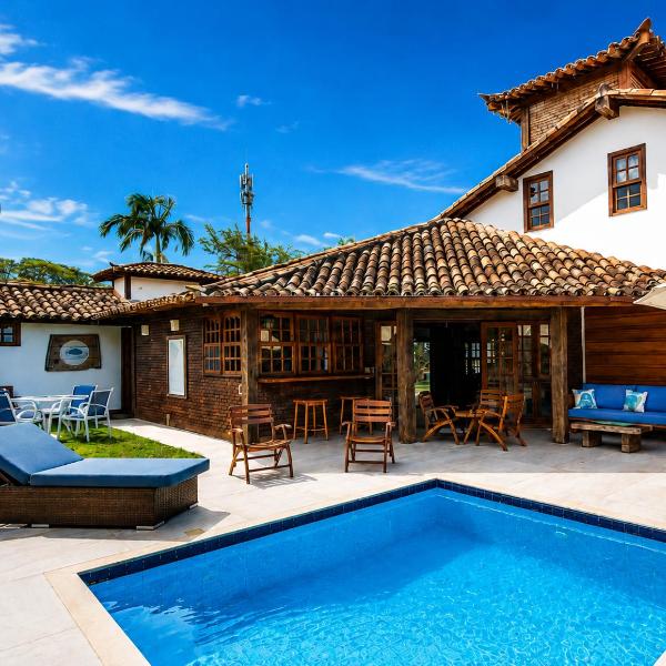 Casa com piscina e sauna a 300m da praia BZ34 - Foto 4