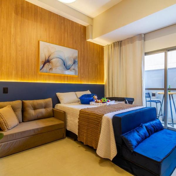 CB208 Apartamento Aconchego Próx Campo Belo, Brooklin e Moema - Foto 2