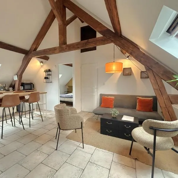 Appt cosy coeur historique+park, 5mn gare Vernon, Hotel in Vernon