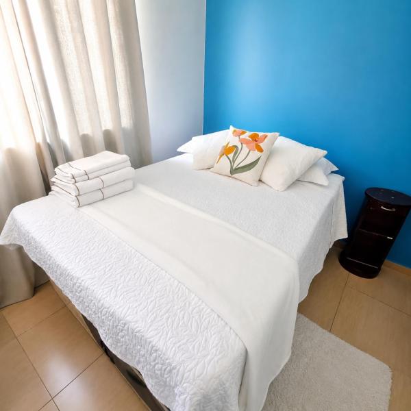 Check in fácil com Wi-Fi, quarto, sala e Cozinha completa