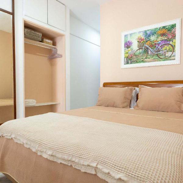 Pé na areia - Flat na Barra com piscina, ar e garagem - Foto 3