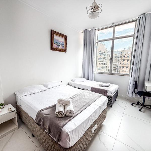 StayHome Copacabana - Apartamento completo - 2 quartos - 6 hóspedes - Poucos passos da praia - Foto 2