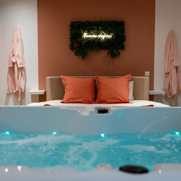 La Parenthèse Secrète - Jacuzzi, Sauna et Lit rond, hotel en Amiens